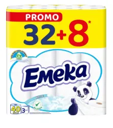 EMEKA Тоалетна хартия 32+8 бр.