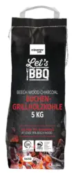 COUNTRYSIDE LET'S BBQ Дървени въглища букови
