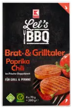 Kaufland хипермаркет K-Classic Let's BBQ Талери за тиган/грил с паприка и чили 280 г - до 28-06-26