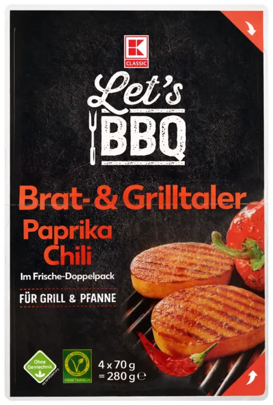 K-Classic Let's BBQ Талери за тиган/грил с паприка и чили 280 г