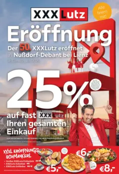 XXXLutz Eröffnung Lienz ab 30.06.2026 gültig