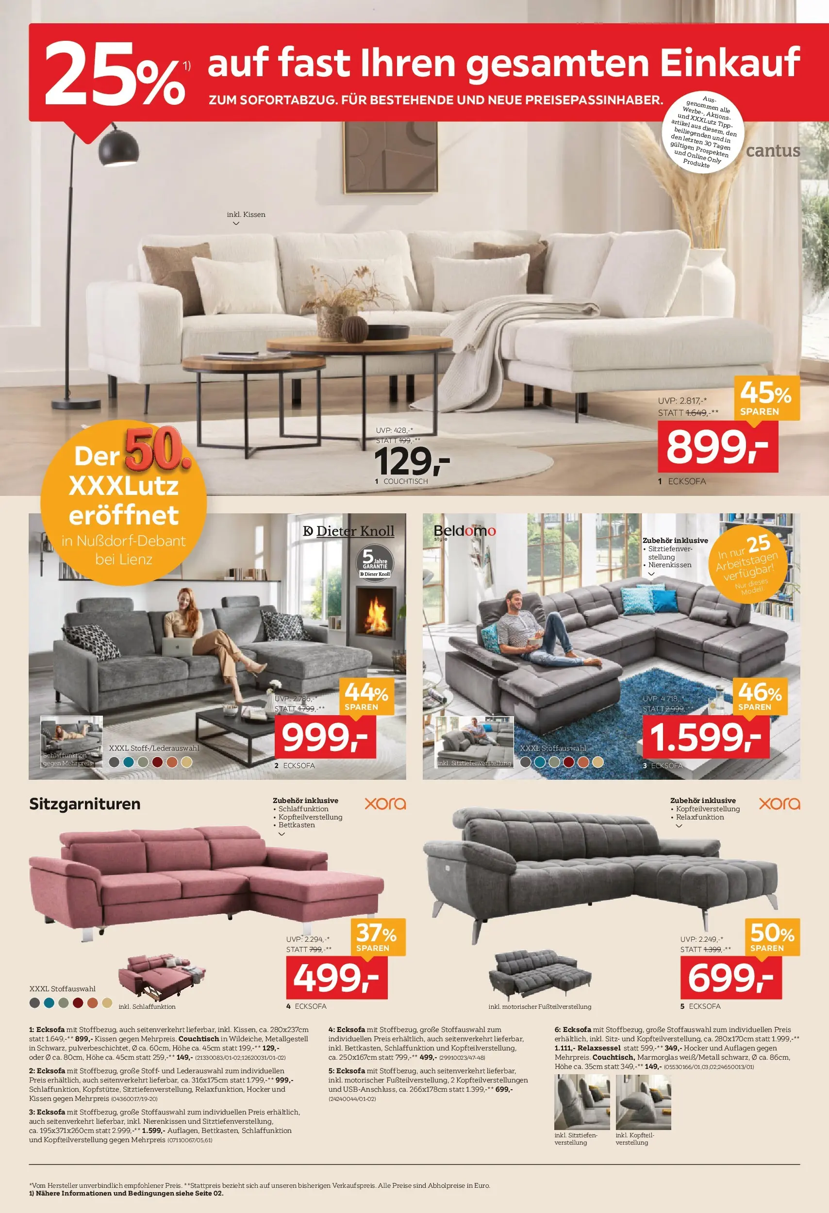 XXXLutz Eröffnung Lienz von 30.06.2026 - Aktuelle Angebote | Seite: 6 | Produkte: Kissen, Couchtisch
