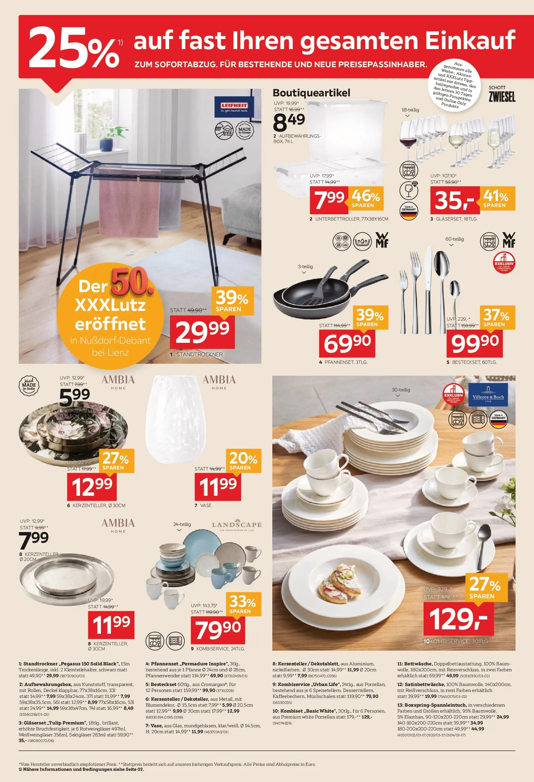 XXXLutz Eröffnung Lienz von 30.06.2026 - Aktuelle Angebote | Seite: 12 | Produkte: Vase