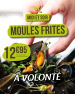 Crescendo Moules Frites - au 29.06.2026