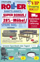 ROLLER Unser w&ouml;chentliches Prospekt - bis 27.06.2026