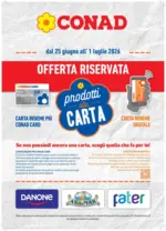 Conad PRODOTTI ALLA CARTA - al 01.07.2026