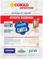 Conad PRODOTTI ALLA CARTA - al 01.07.2026