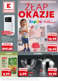 Pogląd oferty "Kaufland gazetka - Złap Okazje" - ważna od 25.06.2026 Pogląd oferty "Kaufland gazetka - Złap Okazje" - ważna od 25.06.2026