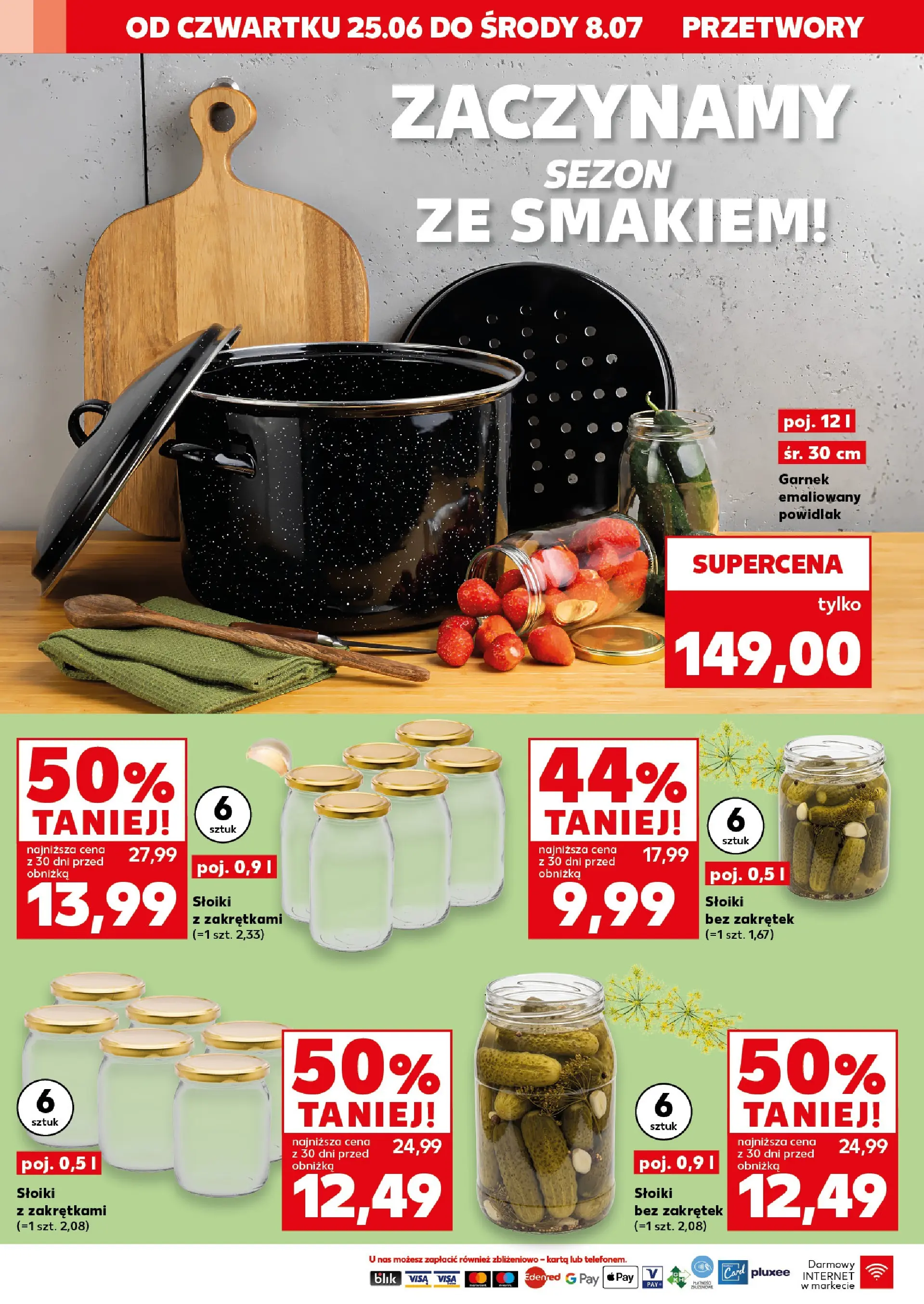 Kaufland gazetka - Złap Okazje od 25.06.2026 - od jutra PDF | Strona: 4 | Produkty: Karta, Garnek, Garnki