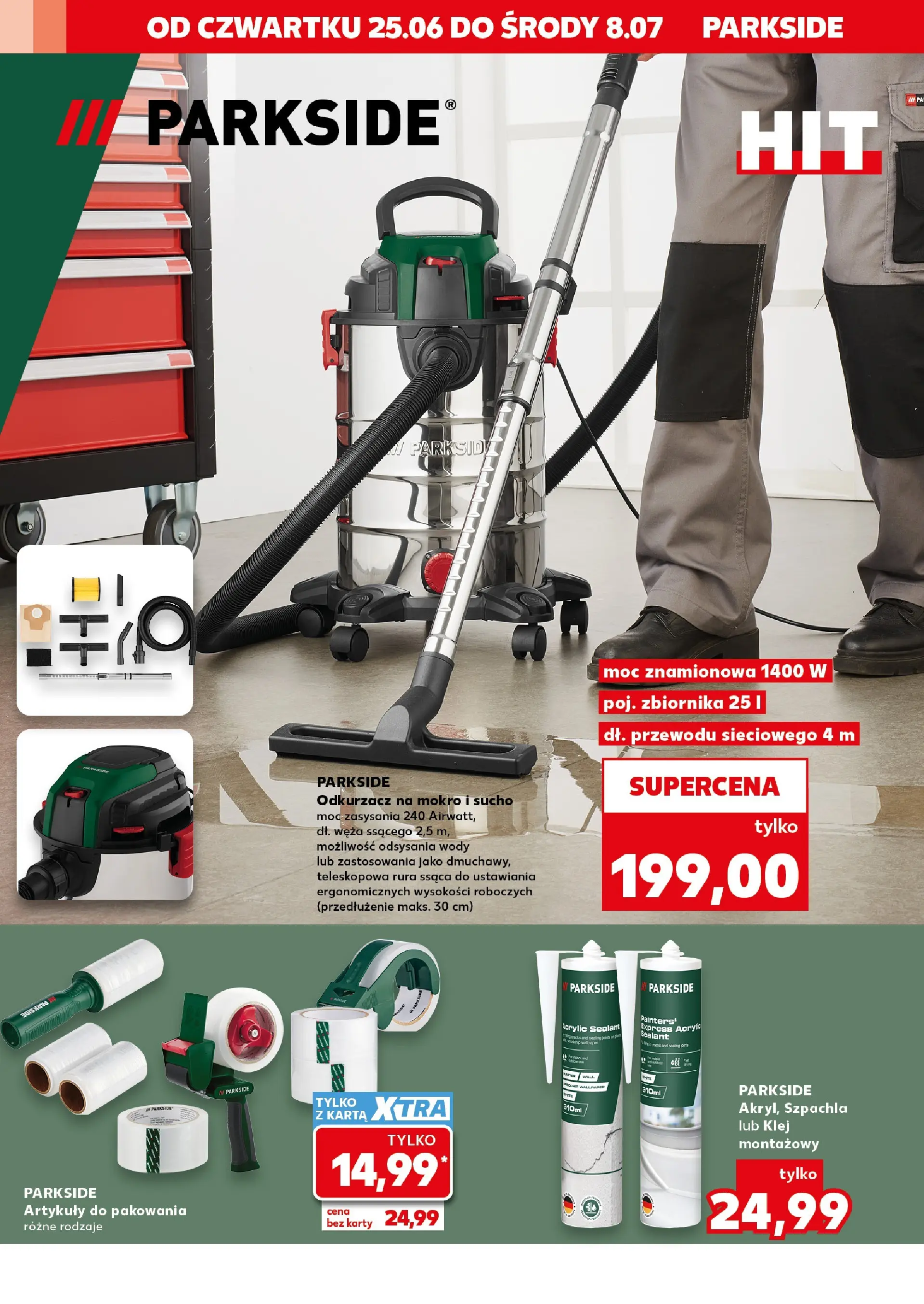 Kaufland gazetka - Złap Okazje od 25.06.2026 - od jutra PDF | Strona: 6 | Produkty: Karta, Odkurzacz, Cleaner