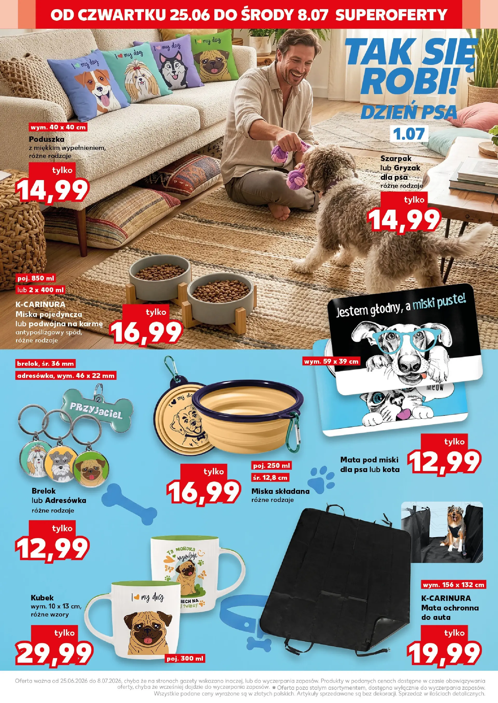 Kaufland gazetka - Złap Okazje od 25.06.2026 - od jutra PDF | Strona: 18 | Produkty: Poduszka