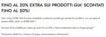 La Rinascente Fino al 20% extra - al 23.06.2026