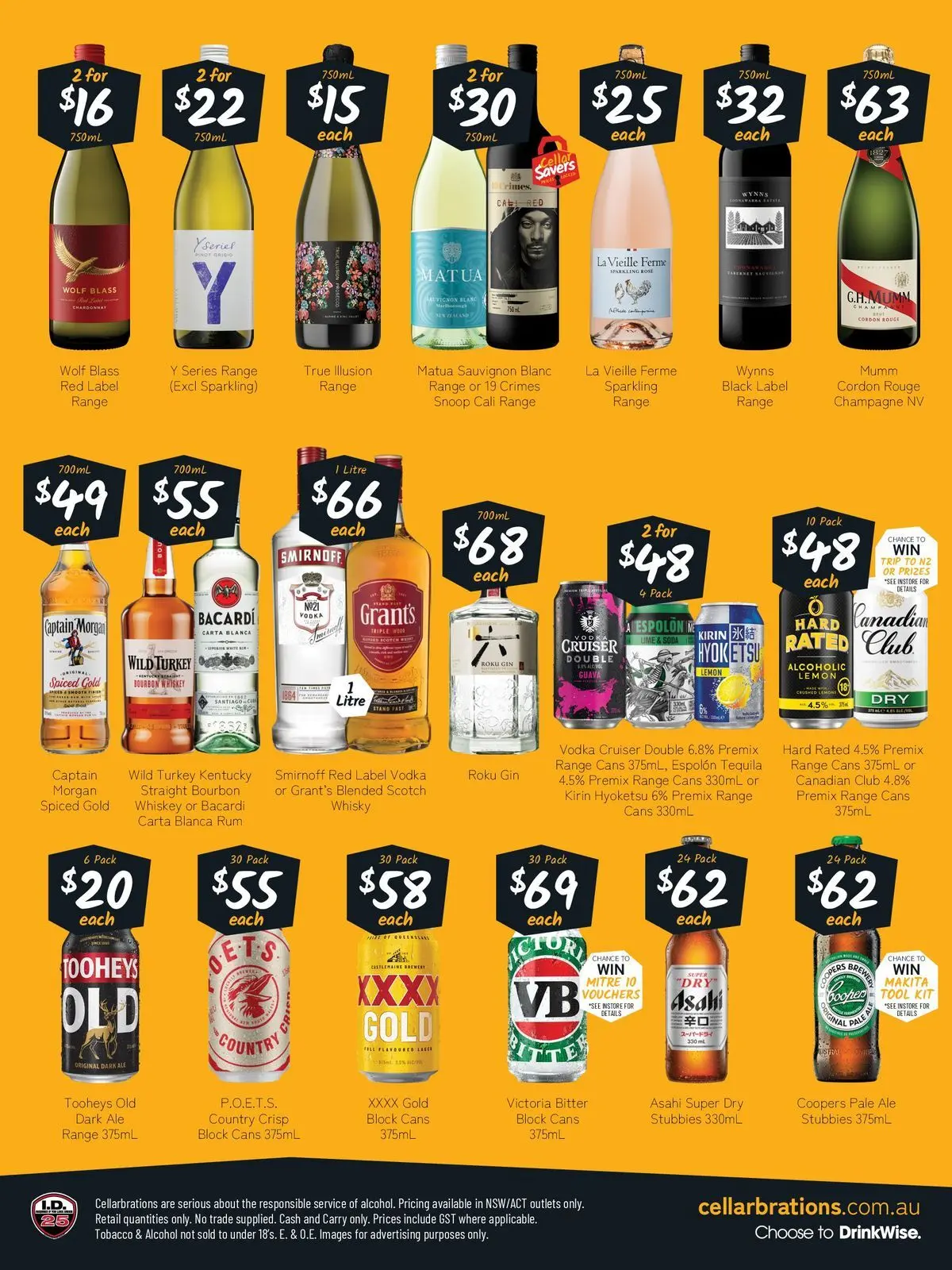 Deals catalogue Macksville - 28/06/2026 > weekly / monthly specials | Page: 2 | Products: Bourbon, Gin, Lemon, Lime