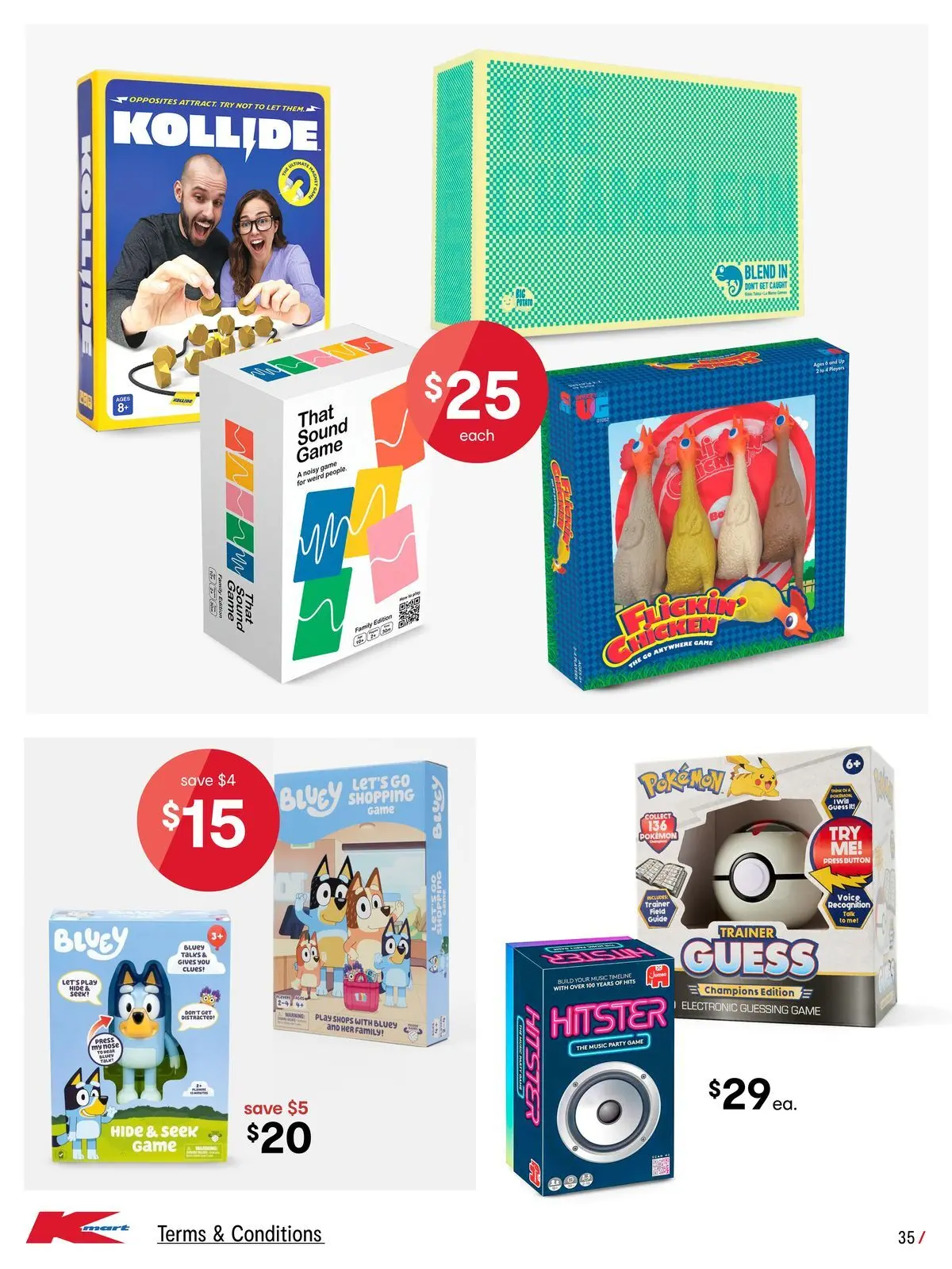 ﻿Kmart catalogue valid from 24/06/2026 > Online Australia | Page: 35 | Products: Chicken, Dress, Game, Press