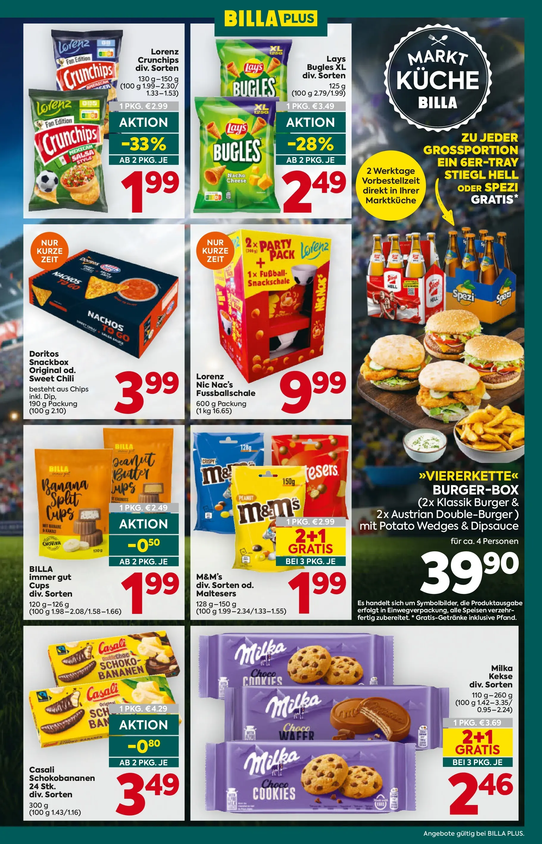 Billa Plus - BILLA PLUS: Flugblatt Steiermark von 24.06.2026 - Aktuelle Angebote | Seite: 7 | Produkte: Chips, Kekse, Chili, Butter