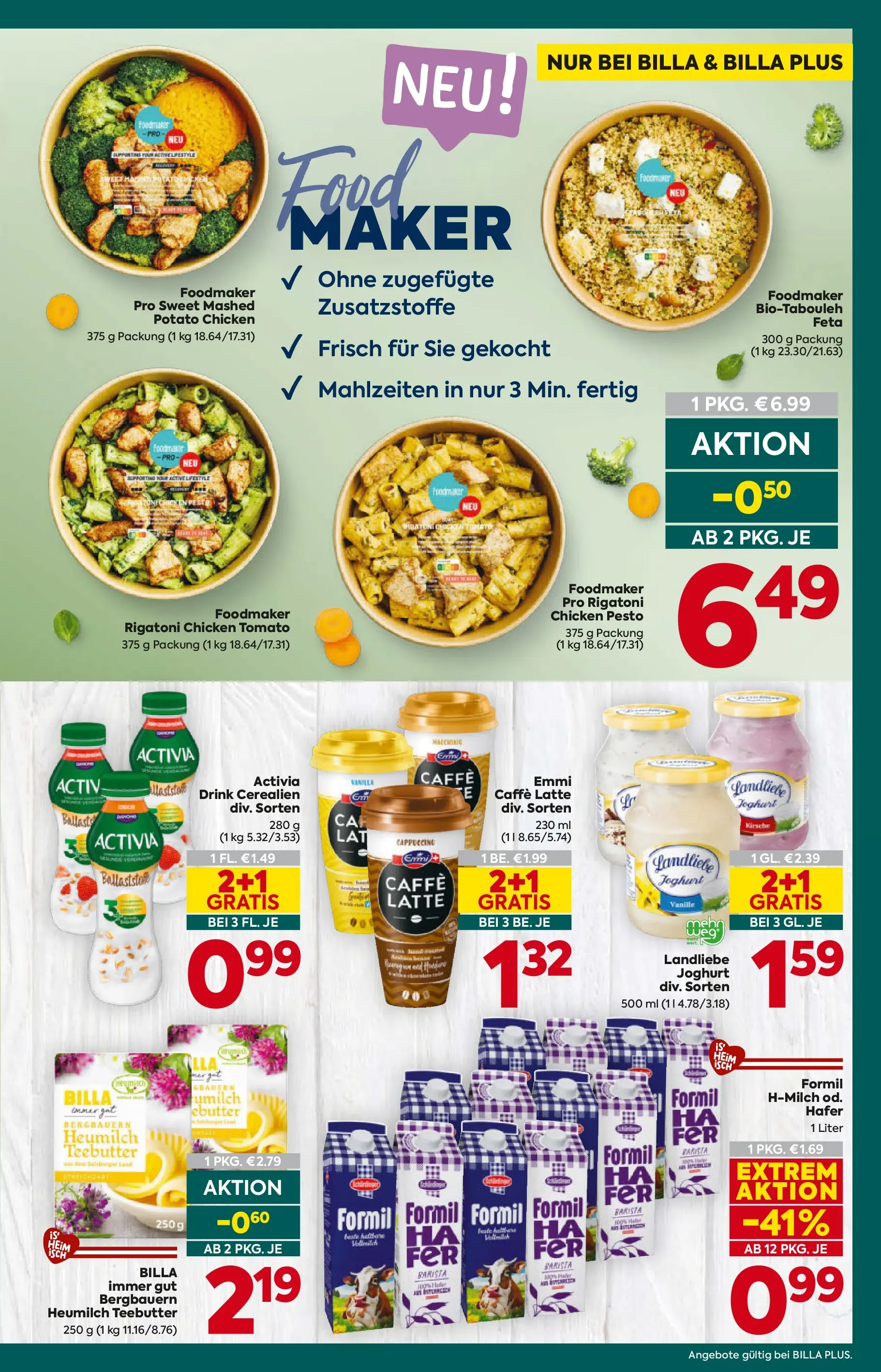 Billa Plus - BILLA PLUS: Flugblatt Steiermark von 24.06.2026 - Aktuelle Angebote | Seite: 11 | Produkte: Joghurt