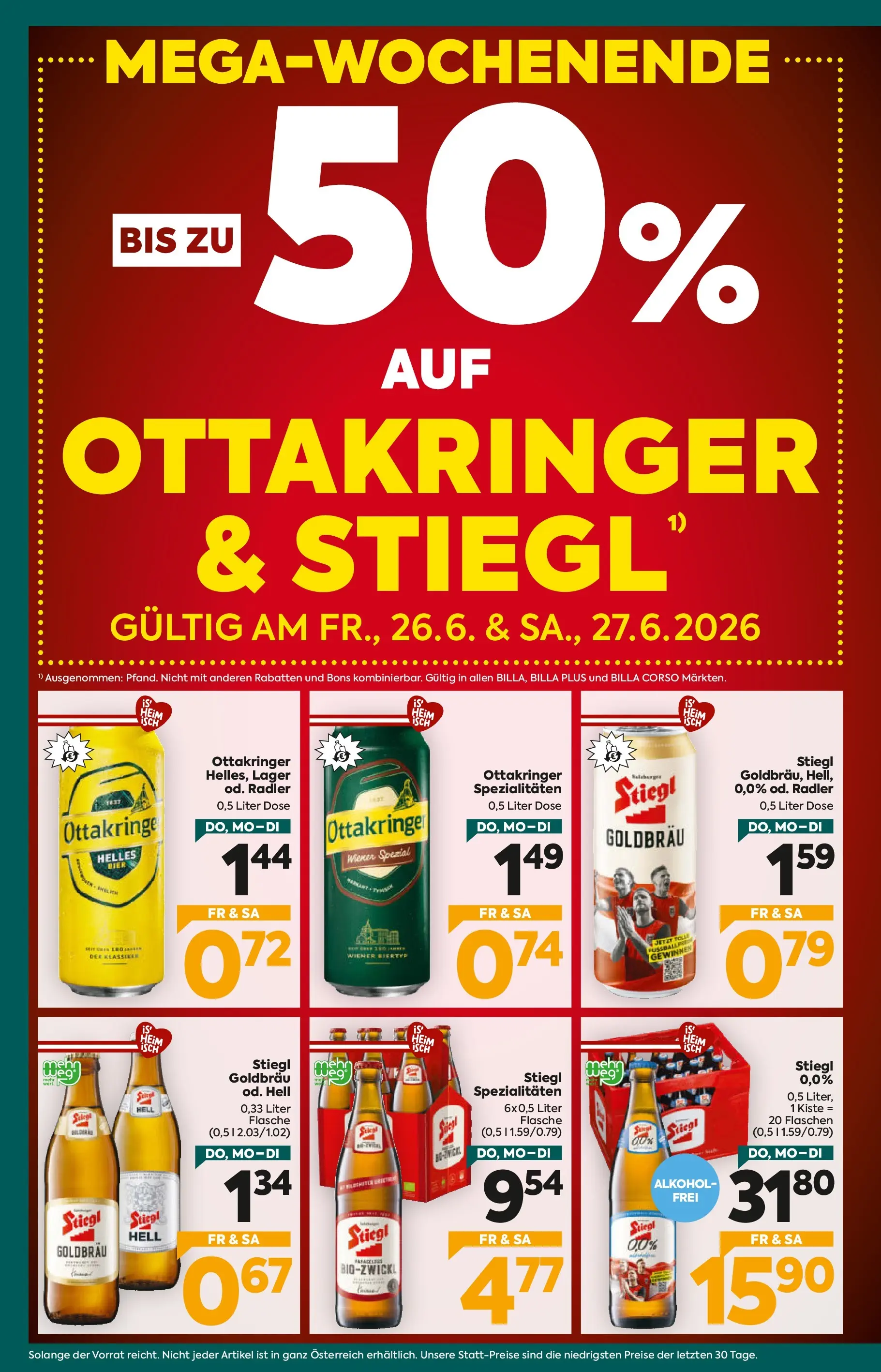Billa Plus - BILLA PLUS: Flugblatt Steiermark von 24.06.2026 - Aktuelle Angebote | Seite: 2