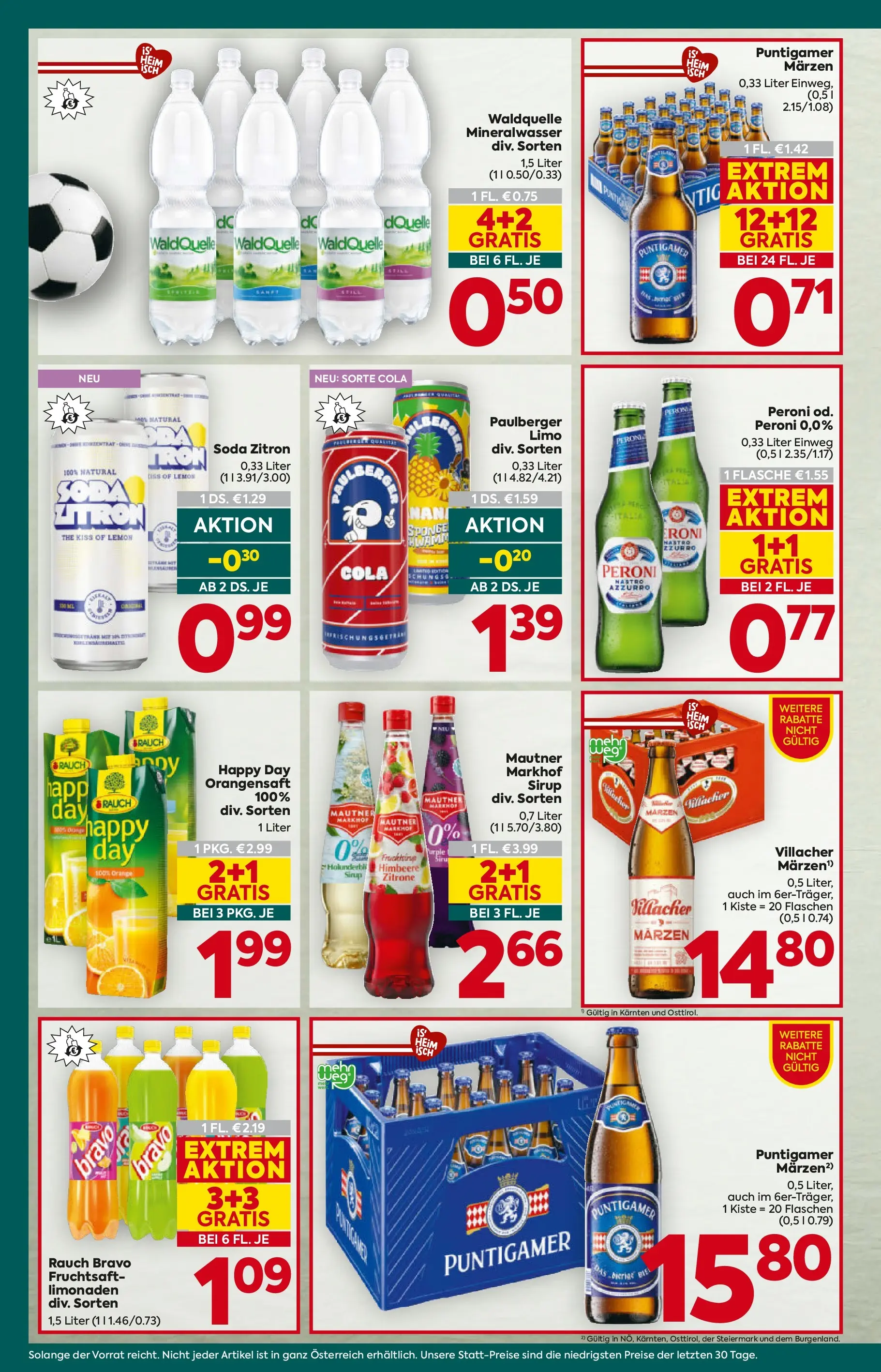 Billa Plus Flugblatt - Kärnten von 25.06.2026 - Aktuelle Angebote | Seite: 14 | Produkte: Zitrone, Himbeere