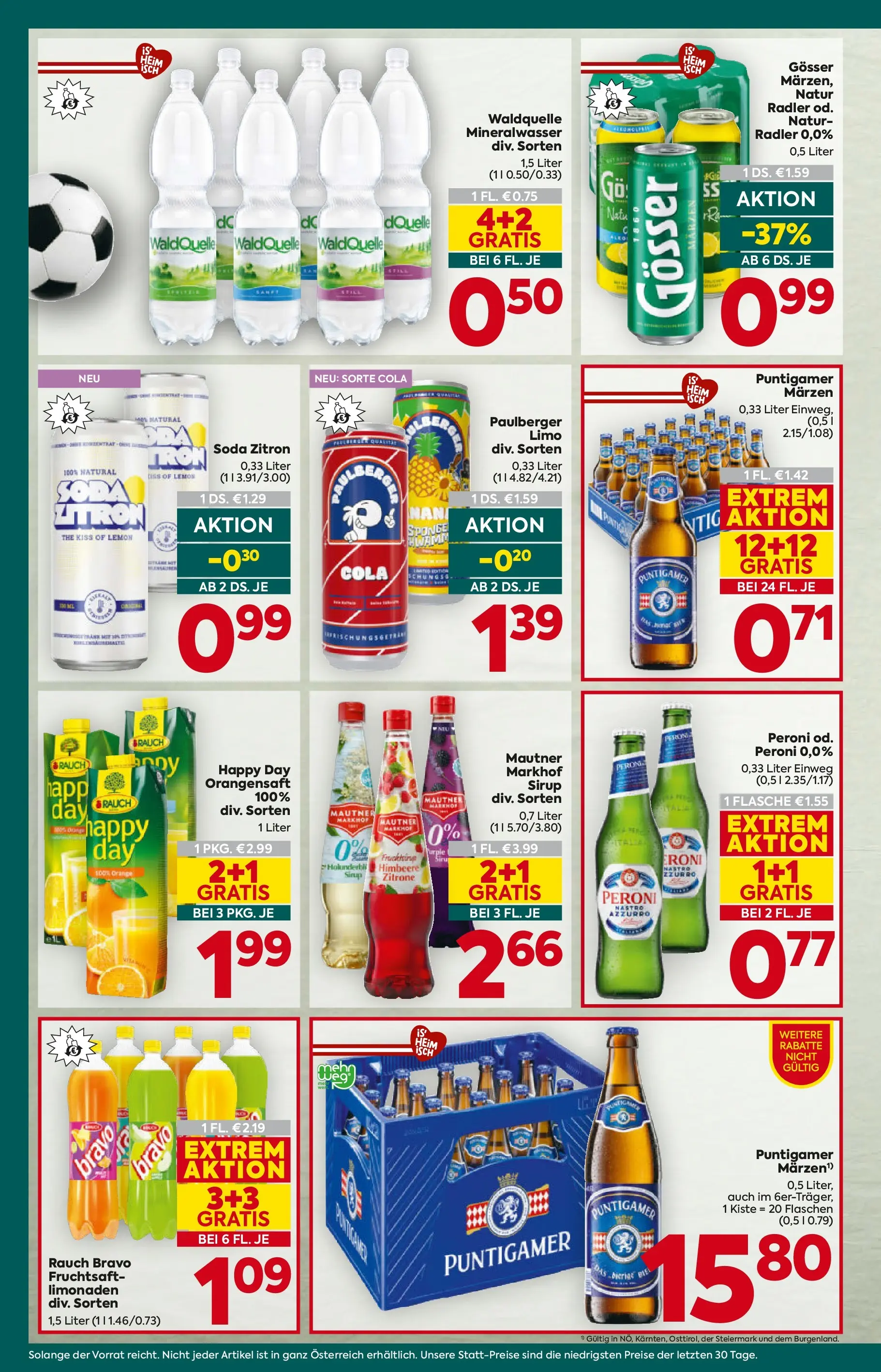 Billa Plus - BILLA PLUS: Flugblatt Steiermark von 24.06.2026 - Aktuelle Angebote | Seite: 14 | Produkte: Zitrone, Himbeere