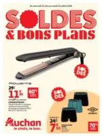 Auchan Hypermarch&eacute; Soldes d'&eacute;t&eacute; - du 24.06.2026
