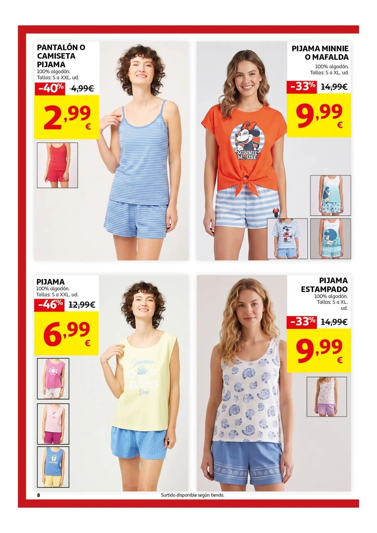Alcampo - Alcampo - Rebajas Verano 24/06/2026 - 12/07/2026 | Página: 8 | Productos: Pijama, Mouse