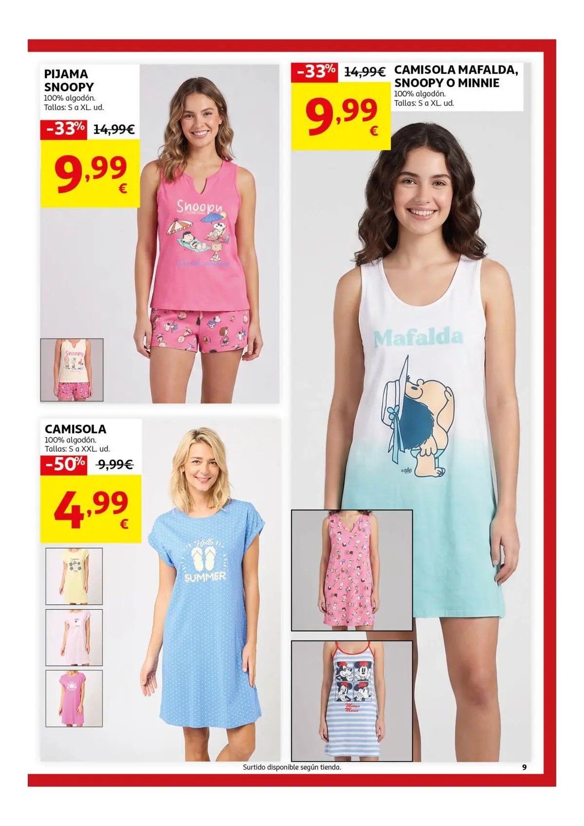 Alcampo - Alcampo - Rebajas Verano 24/06/2026 - 12/07/2026 | Página: 9 | Productos: Pijama
