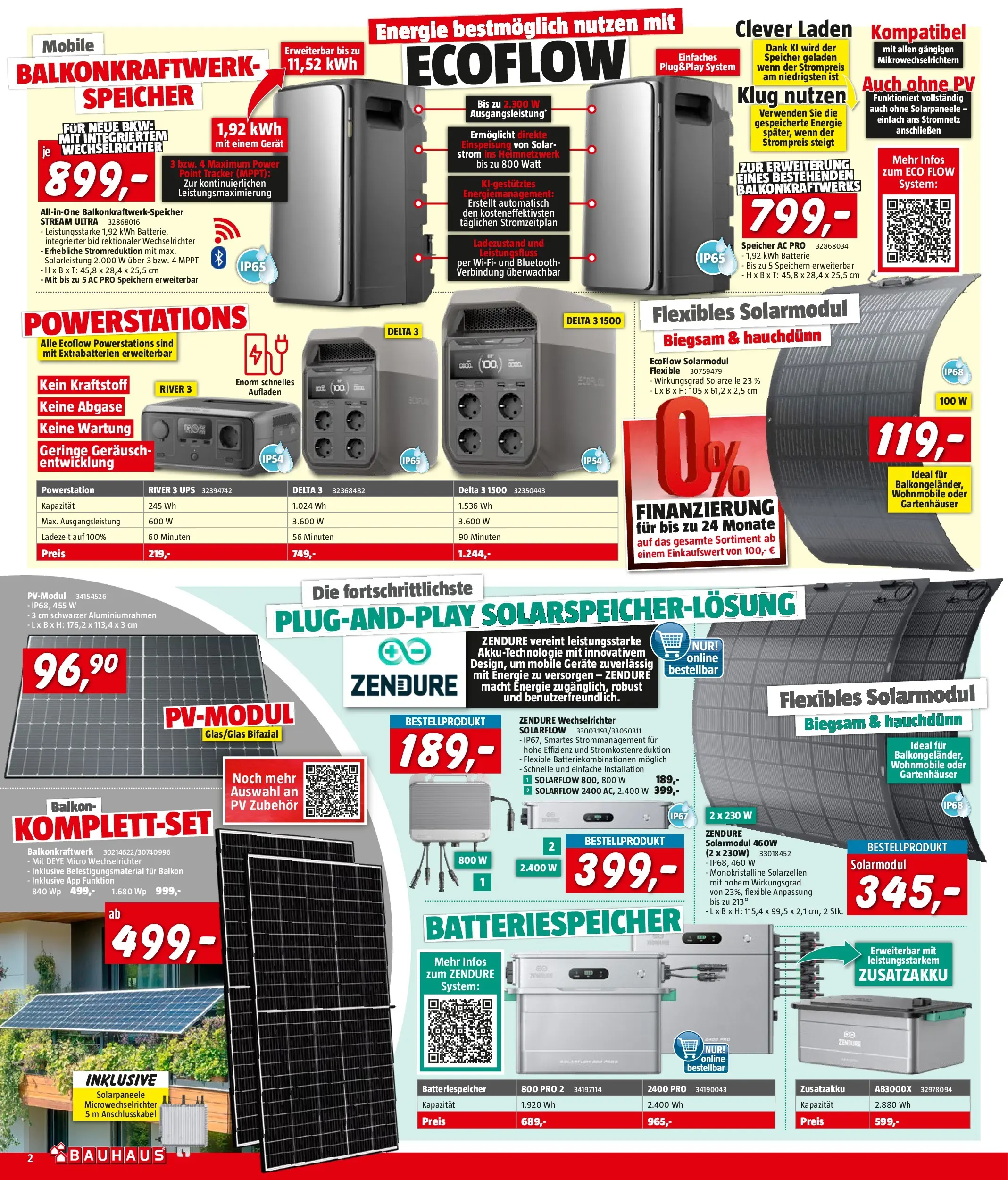 Bauhaus Salzburg, Villach, Wiener Neudorf von 24.06.2026 - Aktuelle Angebote | Seite: 2 | Produkte: Batterie