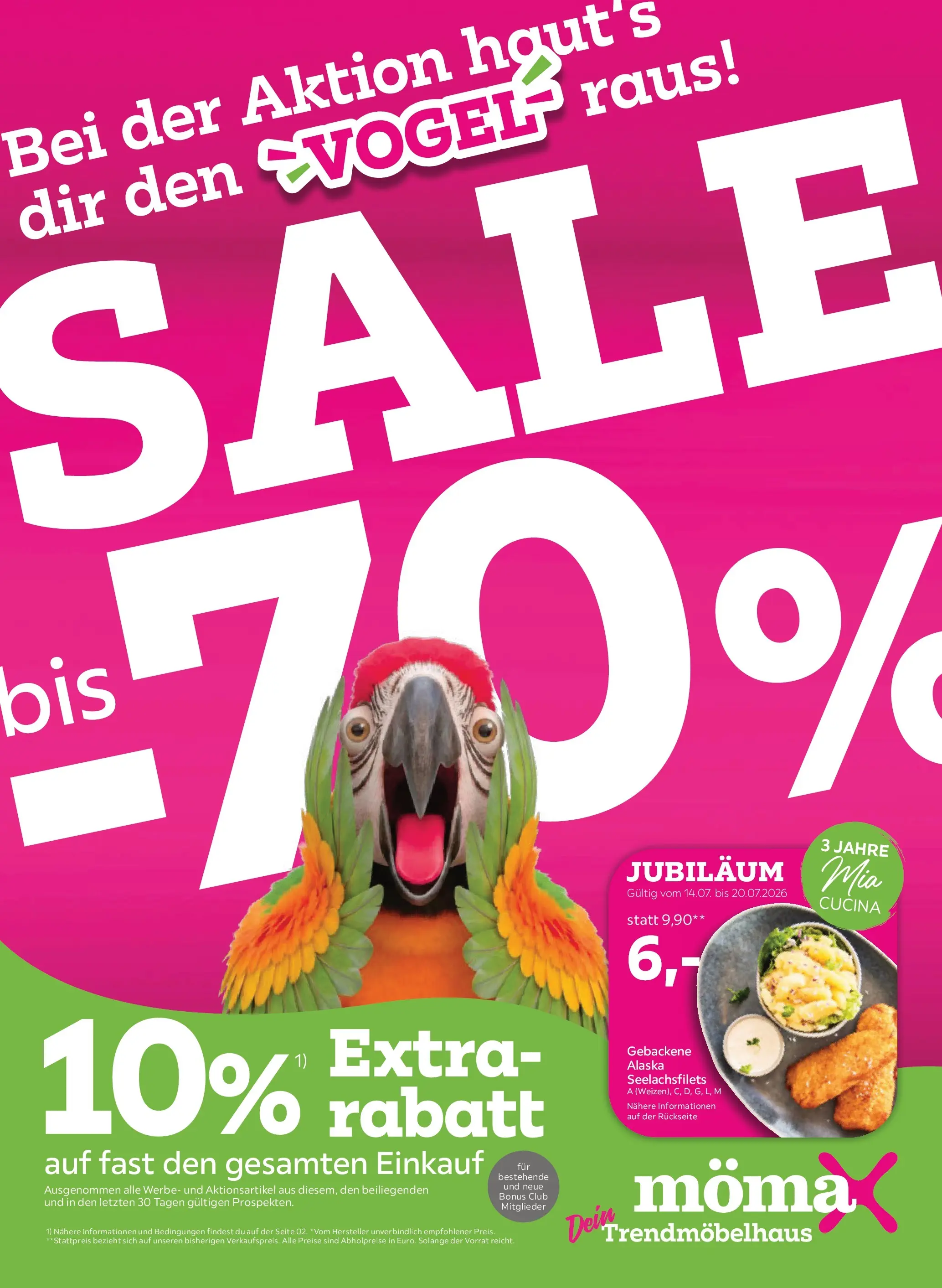 Mömax Ansfelden, Bruck An Der Mur, Villach von 14.07.2026 - Aktuelle Angebote | Seite: 1