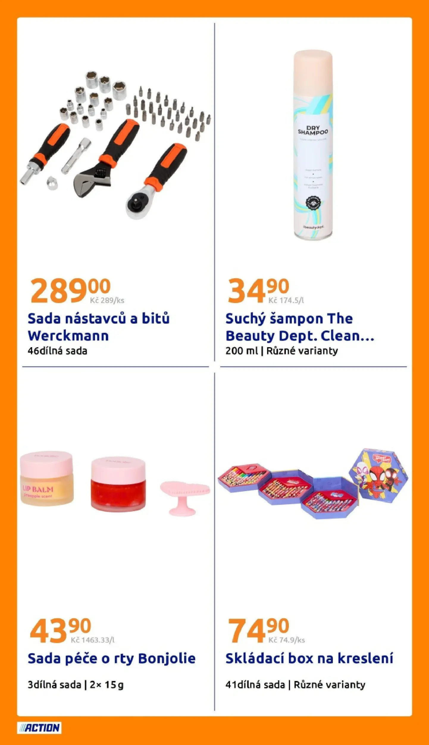 Action leták od 24.06.2026 - Akční leták online | Strana: 22 | Produkty: Box, Skládací box, Suchý šampon, Šampon