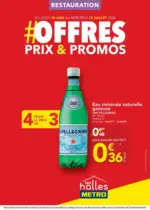 Metro METRO FR - Offres Prix & Promos Restauration - au 15.07.2026