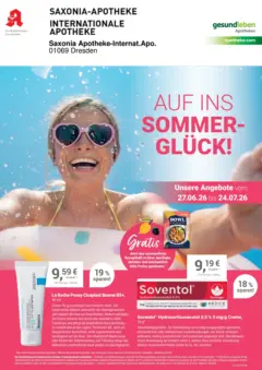 Angebote - Ihre Apotheke vor Ort: Jetzt alle Angebote auch online entdecken! ab 26.06.2026 gültig