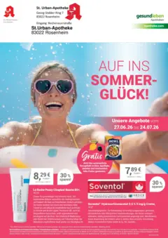 Angebote - Ihre Apotheke vor Ort: Jetzt alle Angebote auch online entdecken! ab 26.06.2026 gültig Angebote - Ihre Apotheke vor Ort: Jetzt alle Angebote auch online entdecken! ab 26.06.2026 gültig