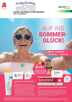 Angebote - Ihre Apotheke vor Ort: Jetzt alle Angebote auch online entdecken! ab 26.06.2026 gültig