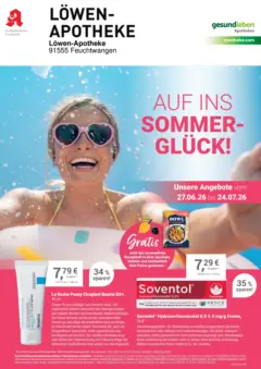 Angebote - Ihre Apotheke vor Ort: Jetzt alle Angebote auch online entdecken! ab 26.06.2026 gültig
