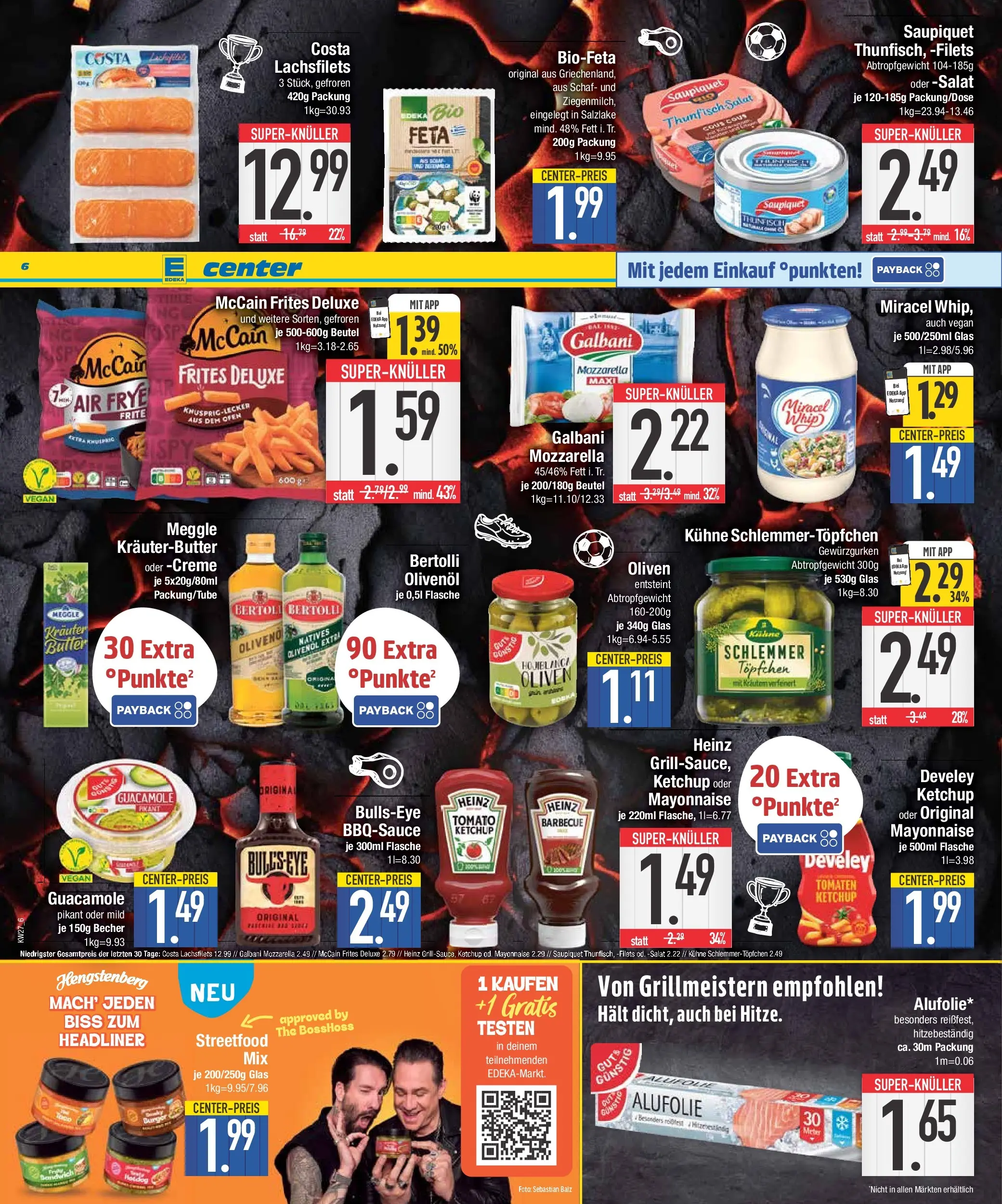 Edeka - EDEKA: Wochenangebote (ab 28.06.2026) » Angebote Online | Seite: 6 | Produkte: Butter, Mozzarella, Tomaten, Creme