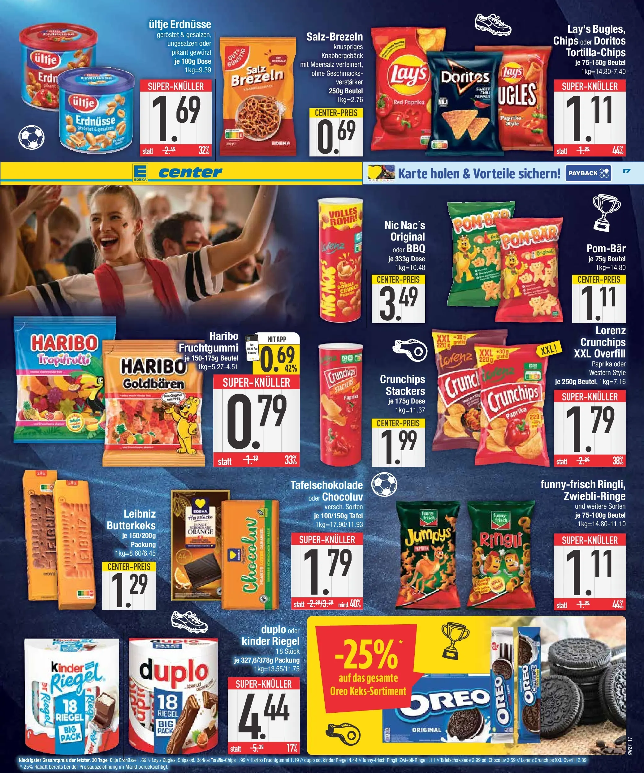 Edeka - EDEKA: Wochenangebote (ab 28.06.2026) » Angebote Online | Seite: 17 | Produkte: Haribo, Paprika, Verstärker, Chips