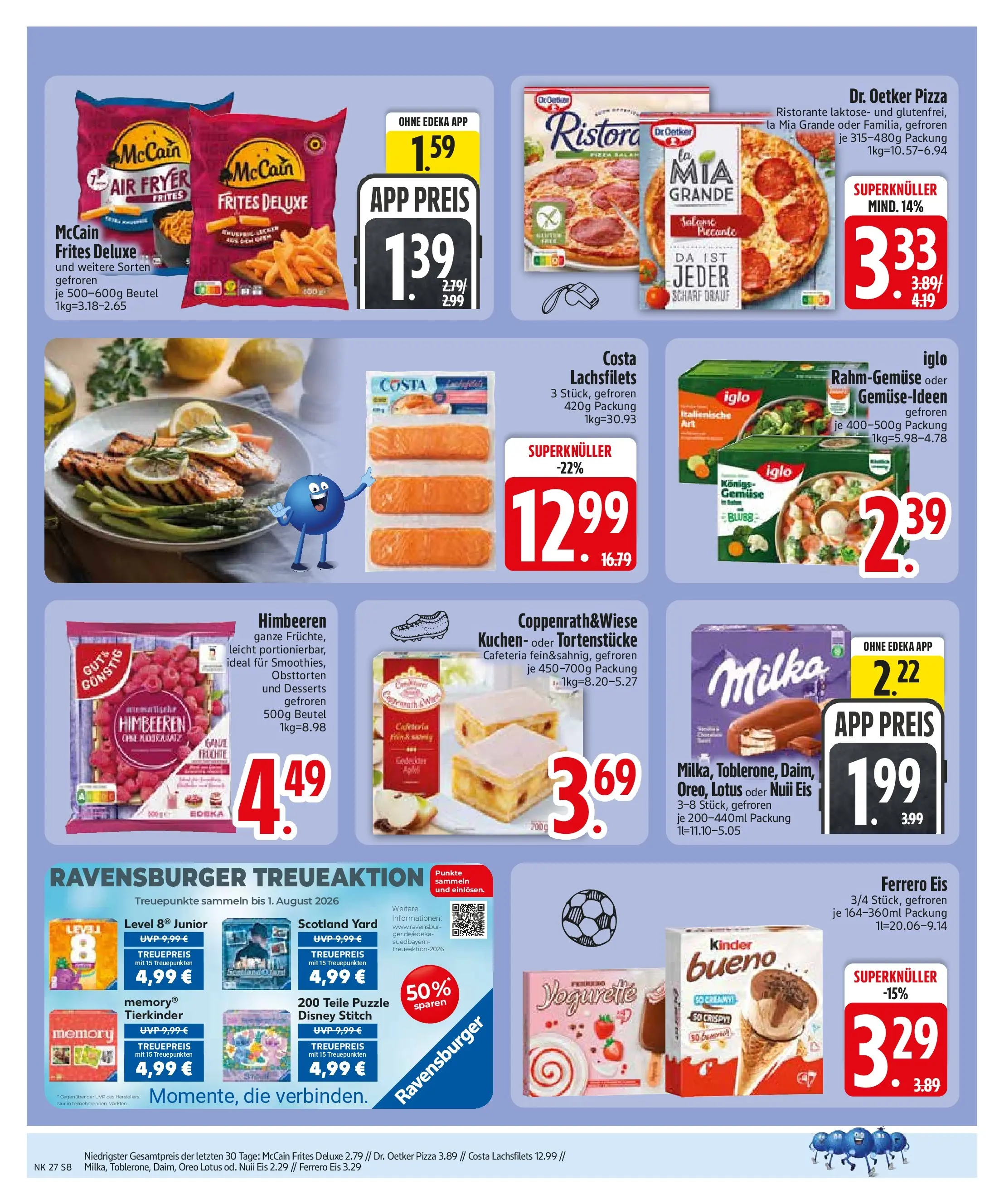 Edeka - EDEKA: Wochenangebote (ab 28.06.2026) » Angebote Online | Seite: 10 | Produkte: Himbeeren, McCain, Gemüse, Pizza