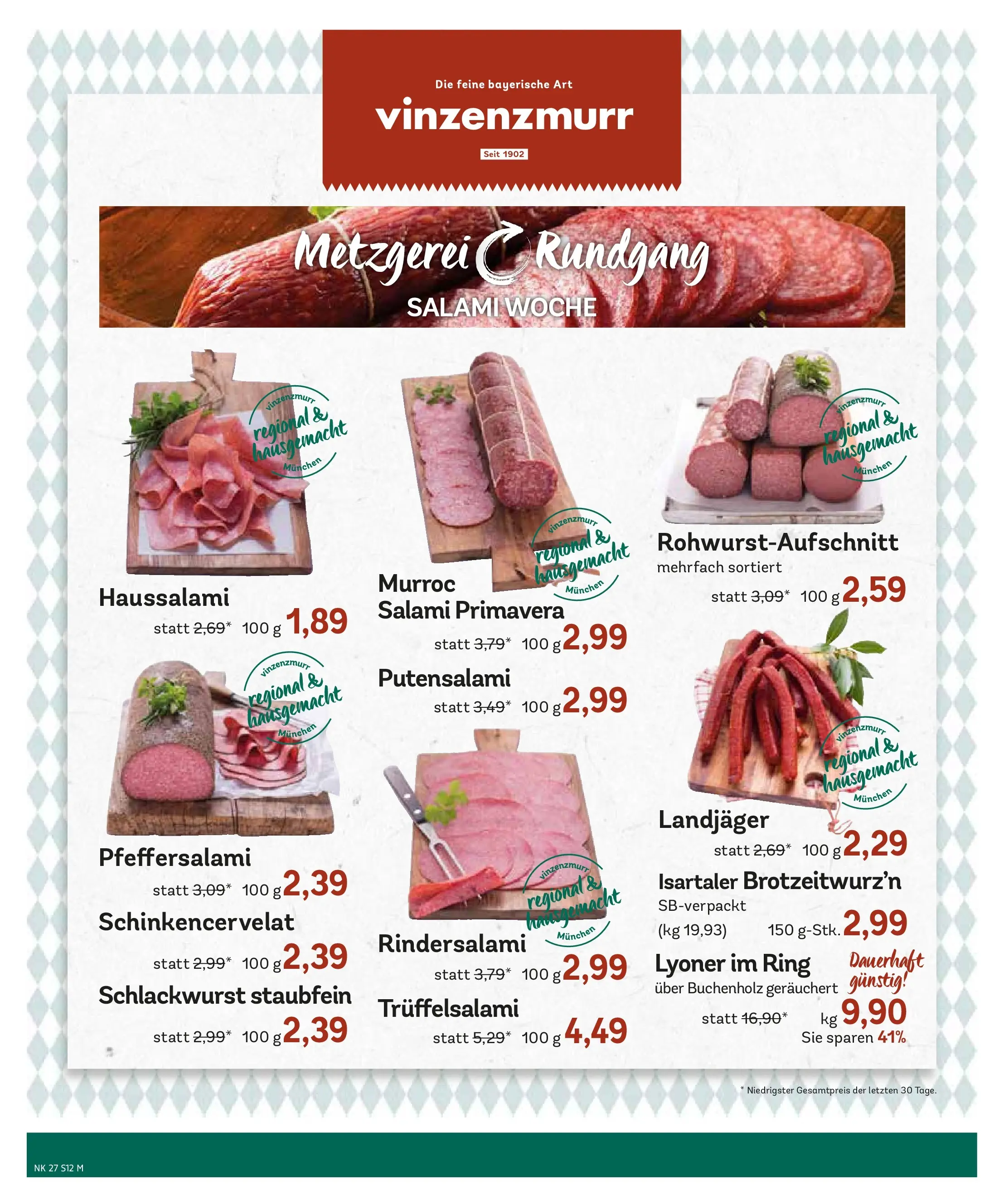 Edeka - EDEKA: Wochenangebote (ab 28.06.2026) » Angebote Online | Seite: 14 | Produkte: Salami