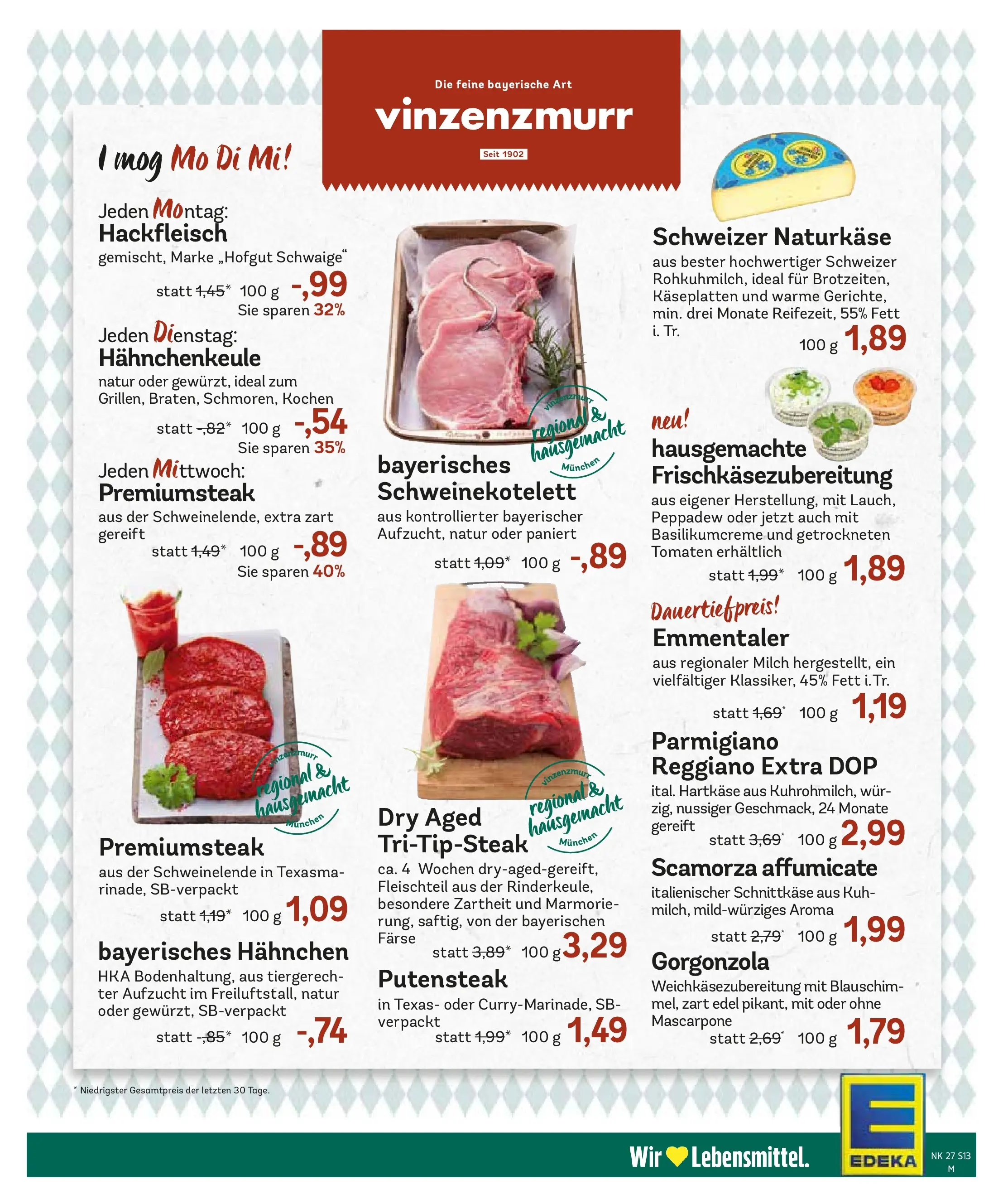 Edeka - EDEKA: Wochenangebote (ab 28.06.2026) » Angebote Online | Seite: 15 | Produkte: Hahnchen, Milch, Mascarpone, Tomaten