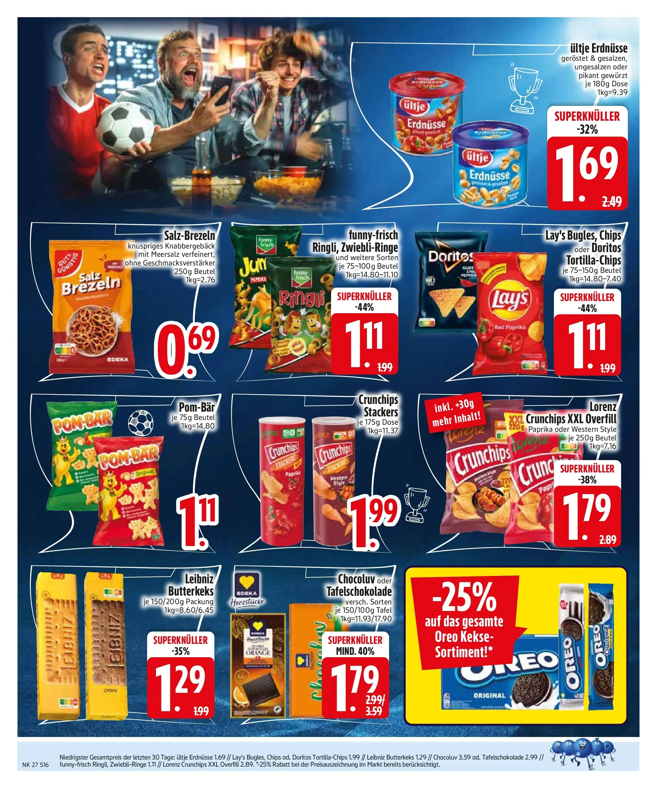 Edeka - EDEKA: Wochenangebote (ab 28.06.2026) » Angebote Online | Seite: 18 | Produkte: Ultje erdnusse, Paprika, Salz, Kekse