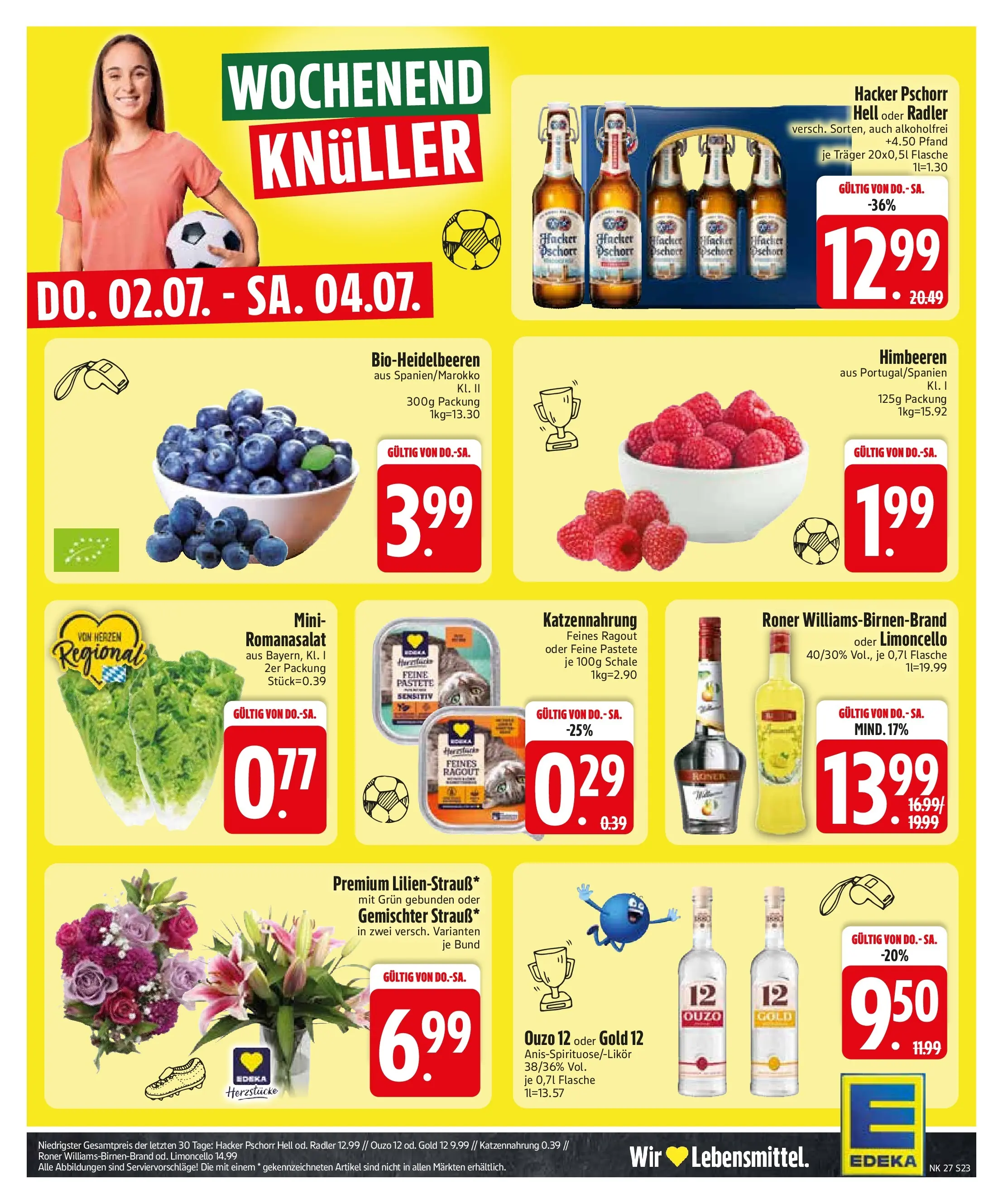Edeka - EDEKA: Wochenangebote (ab 28.06.2026) » Angebote Online | Seite: 25 | Produkte: Himbeeren, Ouzo 12, Ouzo, Limoncello