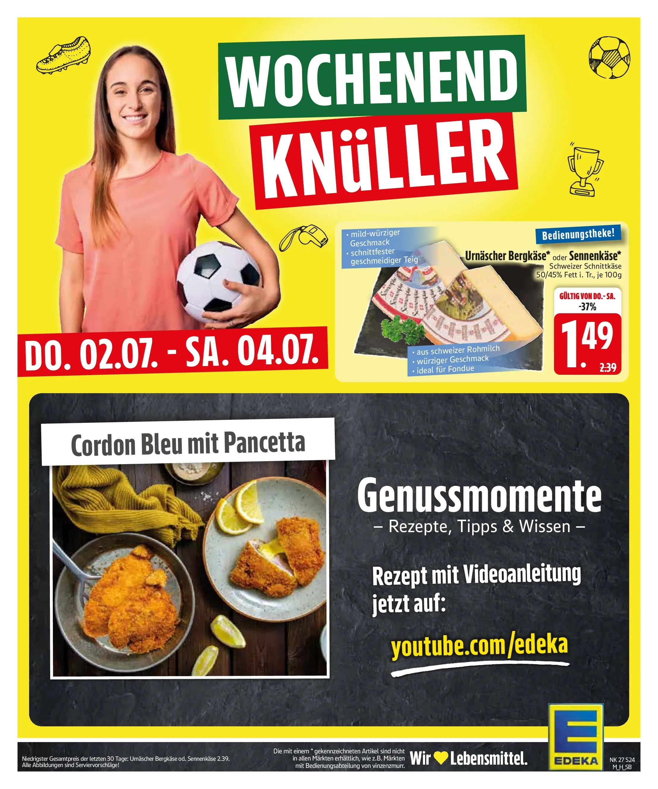 Edeka - EDEKA: Wochenangebote (ab 28.06.2026) » Angebote Online | Seite: 26 | Produkte: Fondue