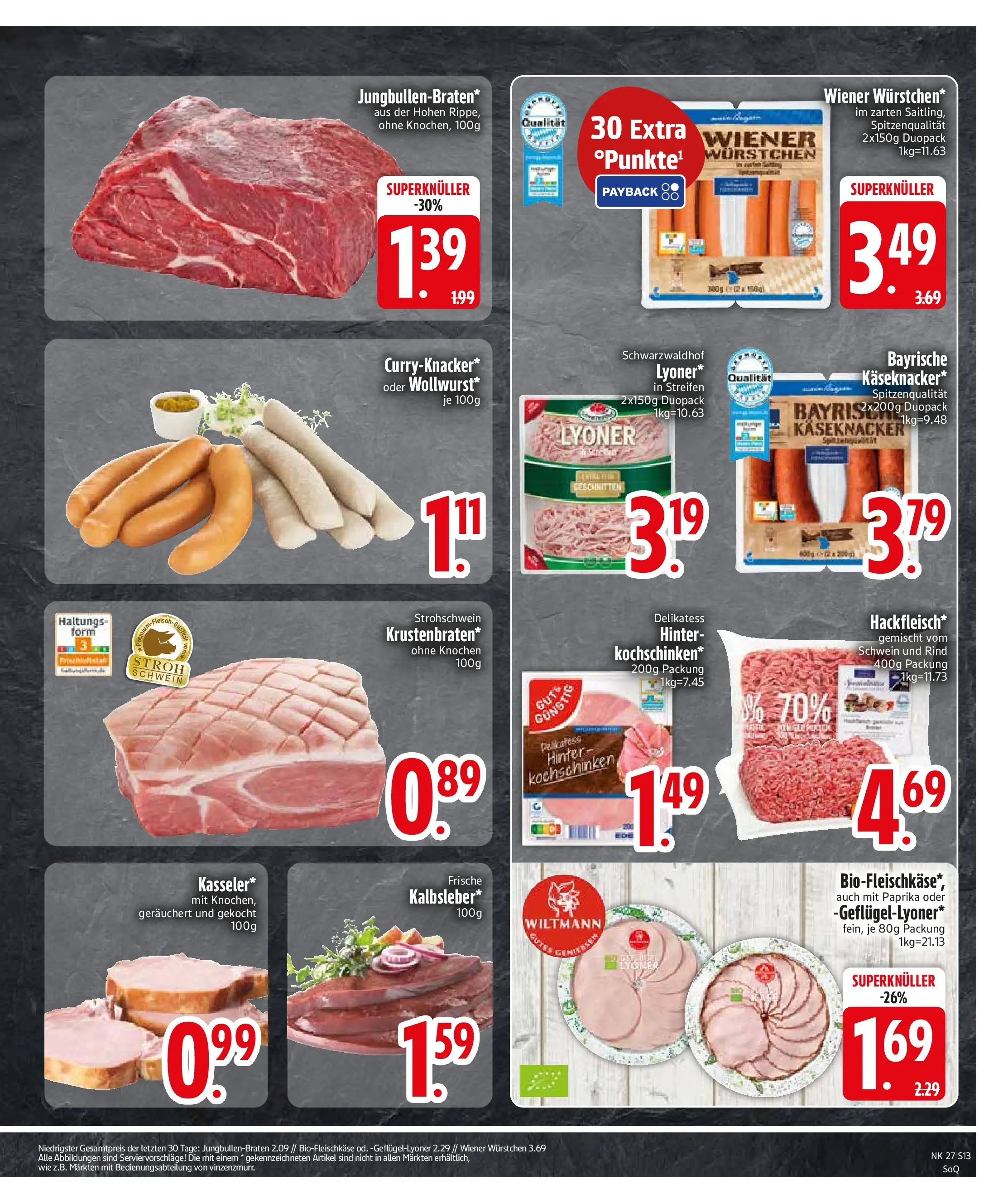 Edeka - EDEKA: Wochenangebote (ab 28.06.2026) » Angebote Online | Seite: 15 | Produkte: Wiener wurstchen, Paprika