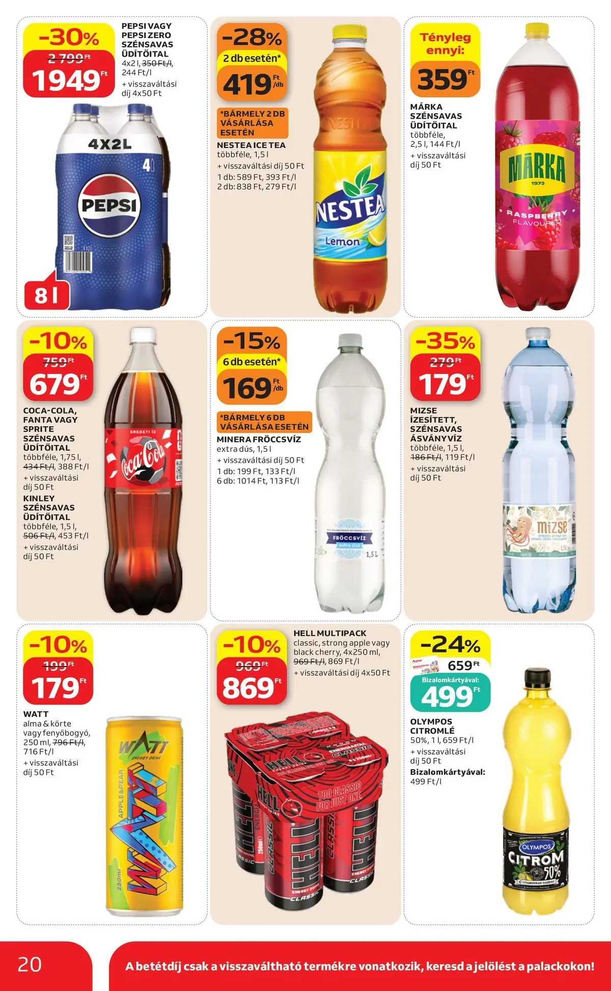 Ajánlatok - Auchan újság érvényessége 2026.07.01-ig - 2026.06.24. -tól/töl > akció, lapozható szórólap 🛍️ | Oldal: 20