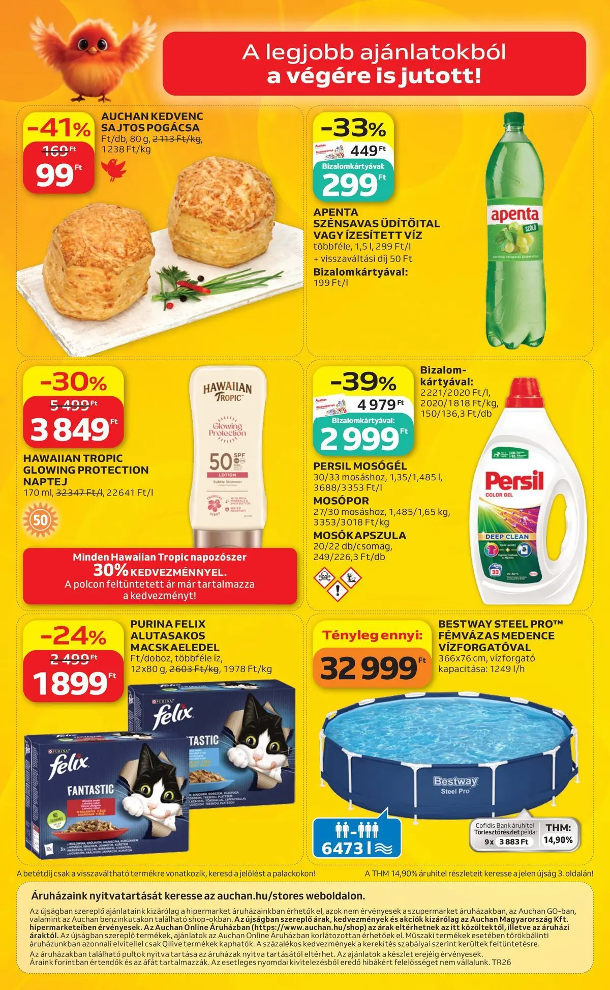 Ajánlatok - Auchan újság érvényessége 2026.07.01-ig - 2026.06.24. -tól/töl > akció, lapozható szórólap 🛍️ | Oldal: 38