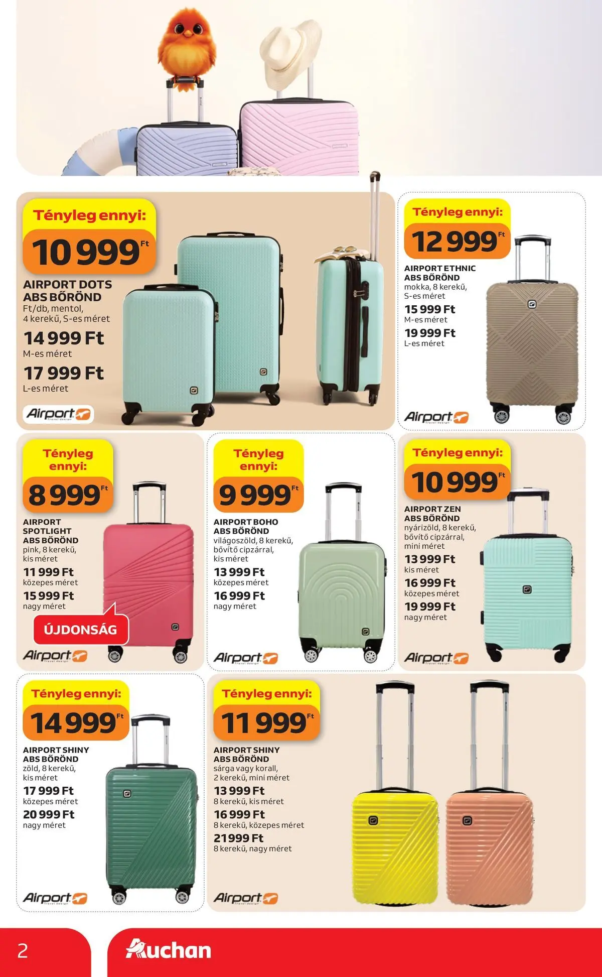 Ajánlatok - Auchan újság érvényessége 2026.07.01-ig - 2026.06.24. -tól/töl > akció, lapozható szórólap 🛍️ | Oldal: 2