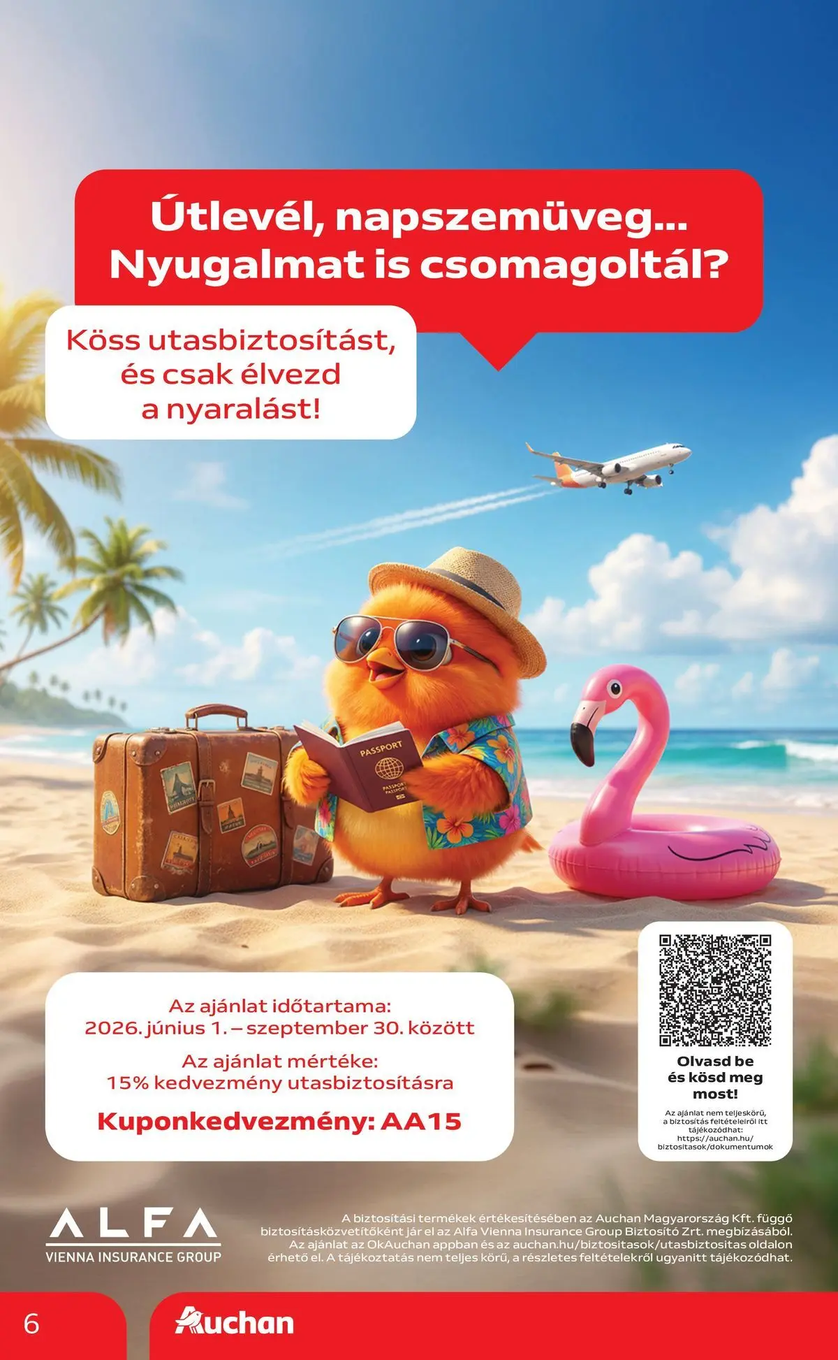 Ajánlatok - Auchan újság érvényessége 2026.07.01-ig - 2026.06.24. -tól/töl > akció, lapozható szórólap 🛍️ | Oldal: 6