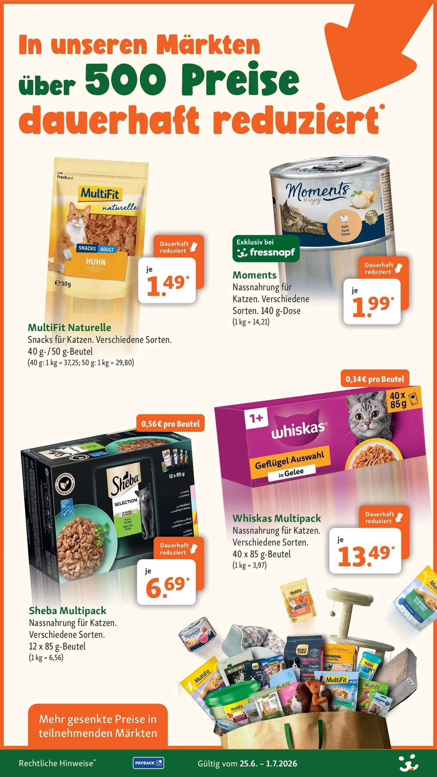 Fressnapf - Fressnapf: bald neue Angebote! (ab 24.06.2026) zum Blättern | Seite: 5 | Produkte: Sheba, Lachs, Whiskas