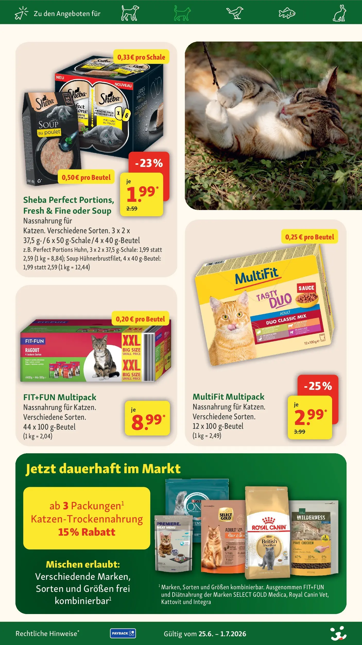 Fressnapf - Fressnapf: bald neue Angebote! (ab 24.06.2026) zum Blättern | Seite: 15 | Produkte: Sheba, Lachs