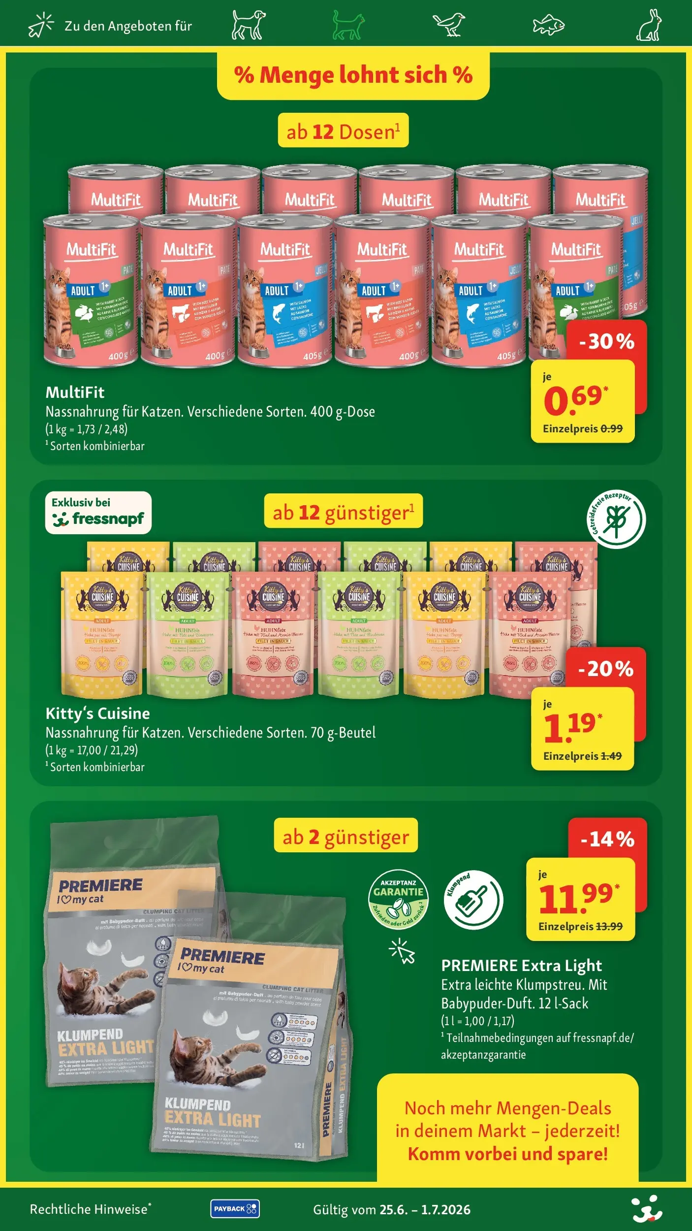 Fressnapf - Fressnapf: bald neue Angebote! (ab 24.06.2026) zum Blättern | Seite: 18 | Produkte: Parfüm